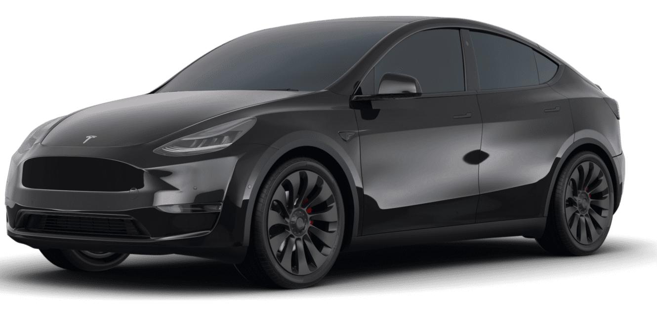 TESLA MODEL Y 2021 5YJYGDEF8MF252167 image